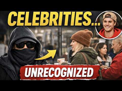 Celebrities Unknown in Plain Sight 😲 When Famous Faces Went Completely Unnoticed