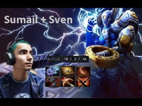 Sumail + Sven 7.23 DOTA 2 NEW PATCH  Safalene core | DOTA 2