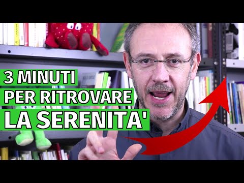 A THREE-MINUTE exercise to find SERENITY