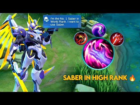 UNDERRATED SABER IN HIGH RANK!!