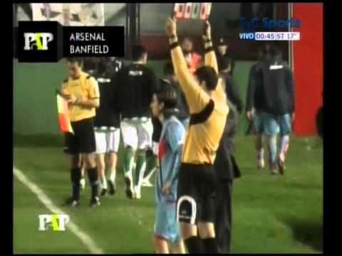 Apertura 2010 :: Fecha 10 :: Arsenal 1 - Banfield 0 :: Resumen
