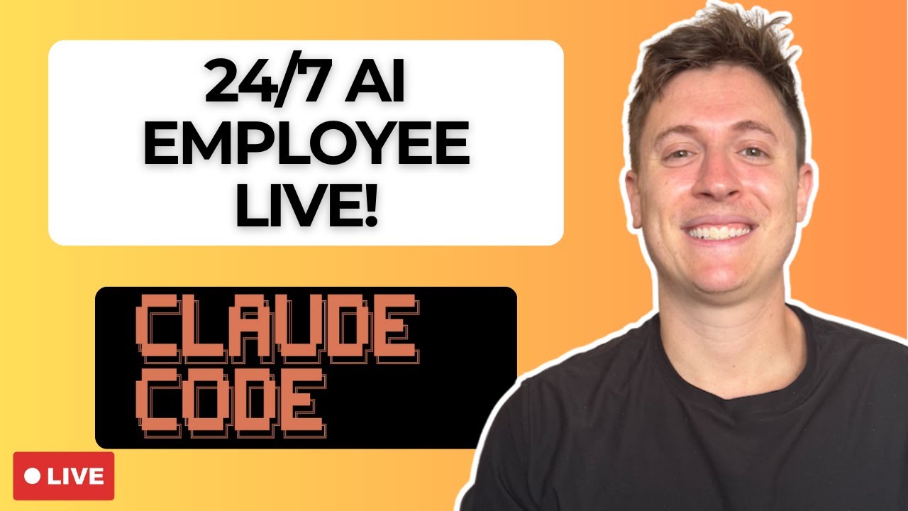 Building apps LIVE with my 24/7 AI employee Clawdbot