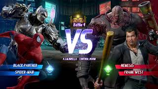 MARVEL VS CAPCOM INFINITE Black Panther And Spider-Man Arcade Mode Game Play