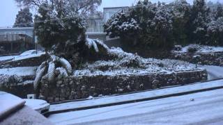 preview picture of video 'Snow in Fairfield, Lower Hutt, New Zealand'