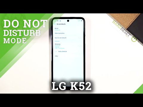 How to Enable Do Not Disturb Mode in LG K52 – Personalize Silent Settings