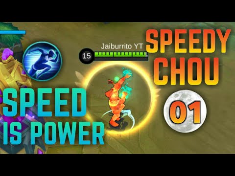 Speedy Chou Highlights #1 | Single Game Highlights | Speed Build Chou | JaiBurrito | Mobile Legends