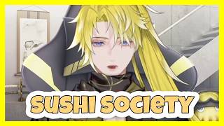 Sonny Enjoyed His Fish So Much He Didn't Want to Leave Sushi Society [Sonny Brisko/Nijisanji EN]