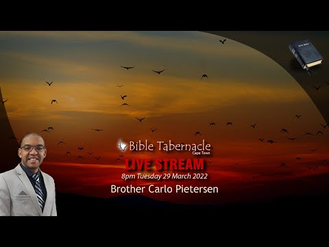 2022-0329PM - Brother Carlo Pietersen - The Purpose & Meaning Of Trials & Suffering