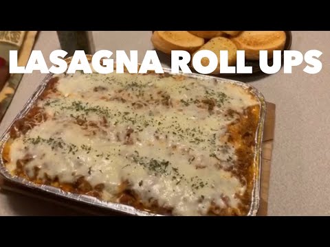 How to make Delicious Lasagna roll ups Perfect for the...