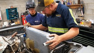New Grill & Radiator...The Corvair Can Breathe!