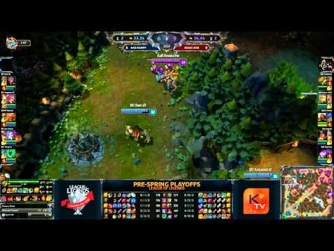 Bad Dunpy vs RGESC BAB map 1 - Pre-spring playoffs