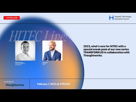 HITEC Live! session  2023, what's new for HITEC ft. Thoughtworks