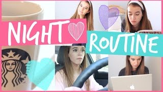 My Night Routine For School 2015! ♡