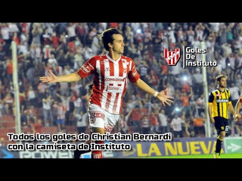 Todos los goles de Christian Bernardi con la camiseta de Instituto | golesdeinstituto