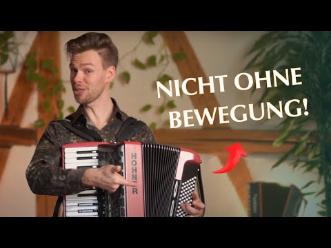 Rhythmen am Akkordeon: so spielst du links und rechts unabhängig 🪗