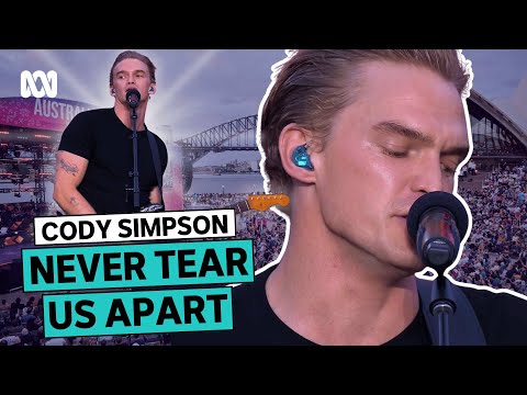 Cody Simpson covers Never Tear Us Apart | Sydney Australia Day Live concert 2026 | ABC iview