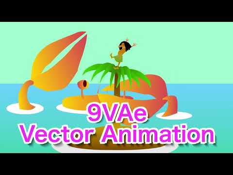 9VAeきゅうべえ：SVGイラスト、GIF/MP4動画作成