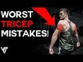 5 WORST Tricep Extension Mistakes You're Making (STOP DOING THESE!)