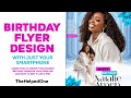 Professional Birthday Flyer Design In Pixellab