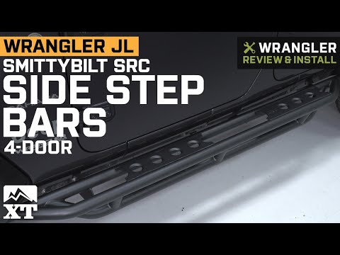 Jeep Wrangler JL 4-Door Smittybilt SRC Side Step Bars Review & Install