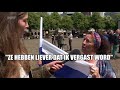 Joden houden keppel op tijdens demonstratie