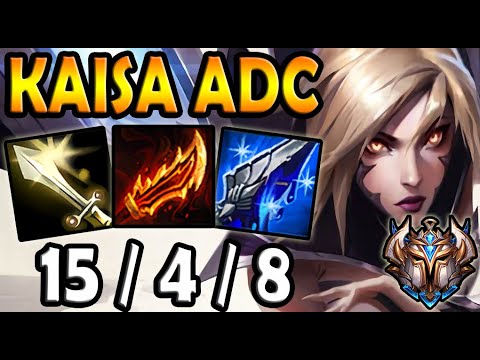 Kaisa vs Ziggs ADC ⭐ EUW Challenger Patch 10.22 ✅