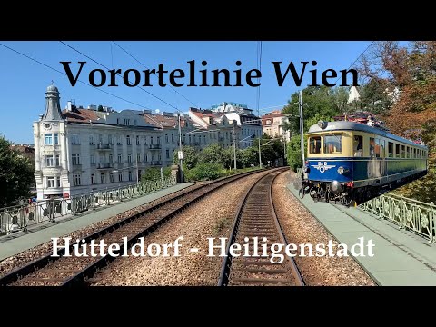 Führerstandsmitfahrt Vorortelinie Wien | Hütteldorf - Heiligenstadt | Cab Ride | 4042.01