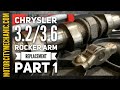 chrysler vw 3.2 and 3.6 rocker arm replacement part 1