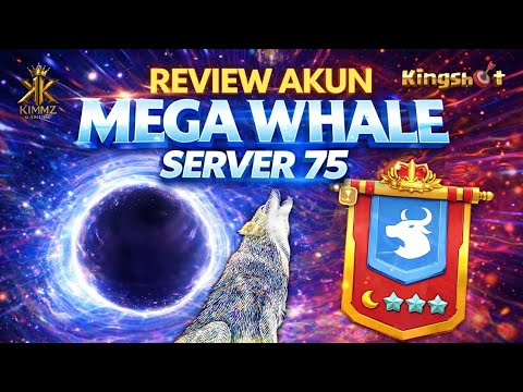 Finally review Vincent mega whale server 75 account || this guy is really good at playing😱(KINGSHOT)
