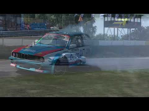 BMW E30 TURBO DRIFTING - Trackwood 2017