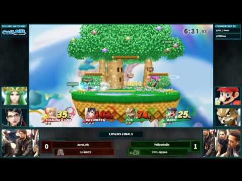 Cyclone 2 Smash 4 - AeroLink + iiGGY vs YellowRello + JaySon - Losers Finals