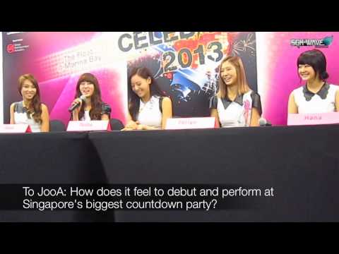 30/12/12 Celebrate 2013 Press Conference - SKarf