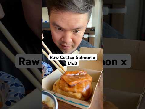 Raw Costco Salmon on a Filet-O-Fish?! Viral Hack Test 👀