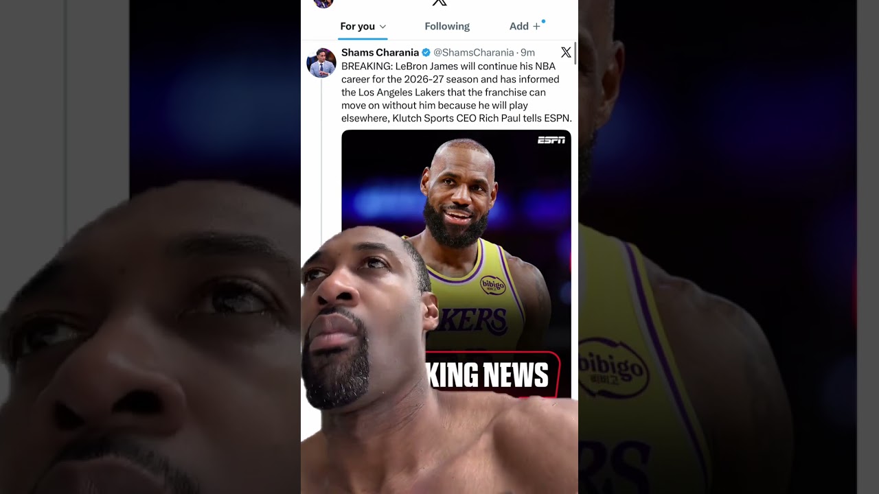 Lebron james Leaves the LAKERS and Gilbert Arenas goes back to SLEEP