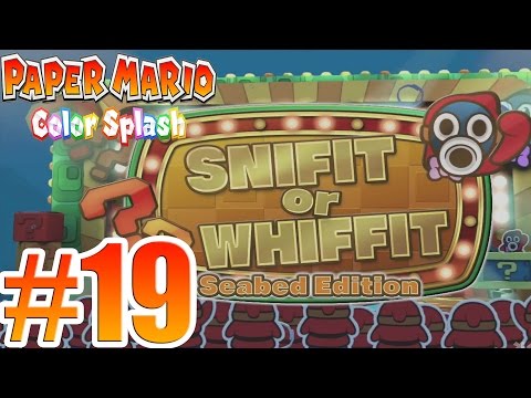 Paper Mario Color Splash Gameplay Walkthrough Part 19 + Gamepad Capture