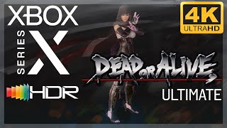 [4K/HDR] Dead or Alive Ultimate (Dead or Alive 1) / Xbox Series X Gameplay