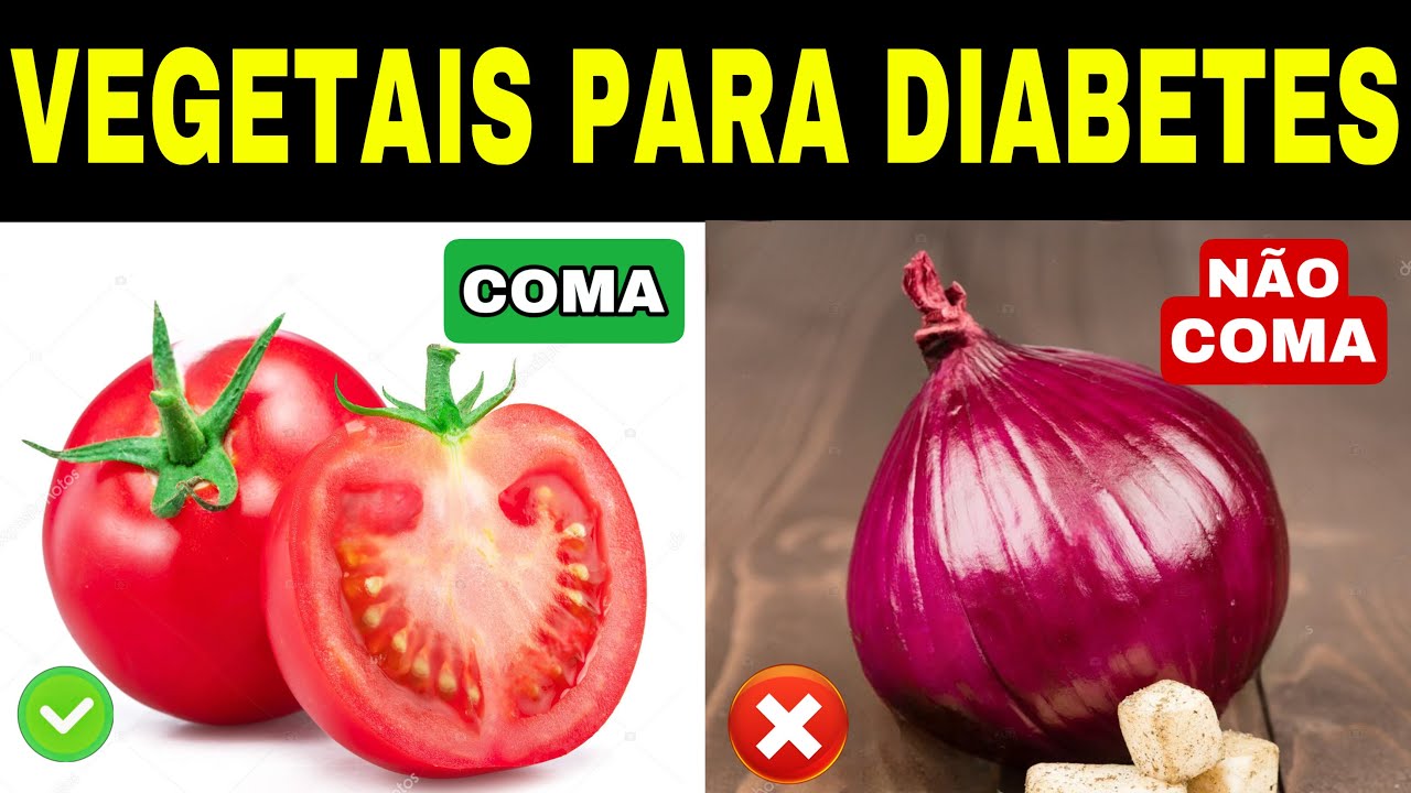 9 VEGETAIS que SUGAM o AÇÚCAR do SANGUE | TOP 9 VEGETAIS para DIABÉTICOS e os 5 PIORES no DIABETES