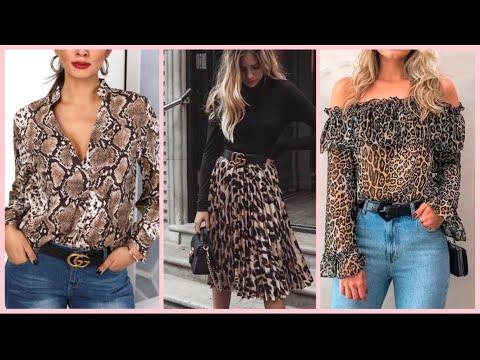 OUTFITS DE MODA Y EN TENDENCIA 2021-2022 OUTFITS CON ESTAMPADO ANIMAL PRINT
