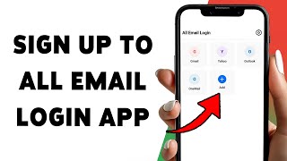 Sign Up To All Email Login App | Register An Account On All Email Logi