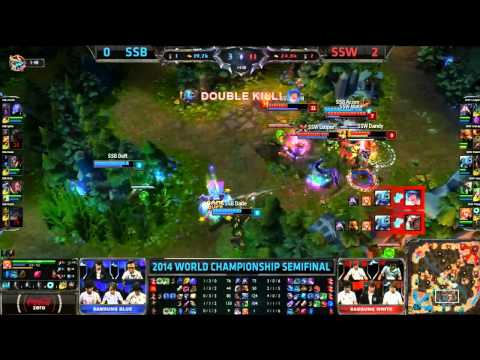 lol S4 SSB vs SSW Game3 世界冠軍賽 四強取二強 第三場 精華特輯 SSW win