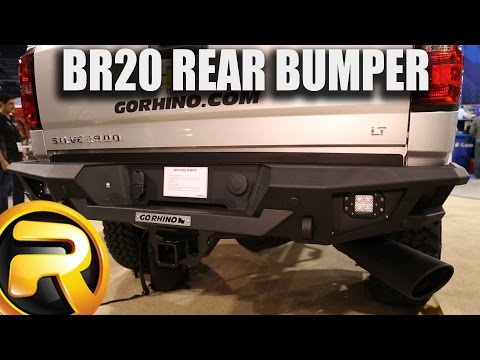Go Rhino BR20 Rear Steel Bumper