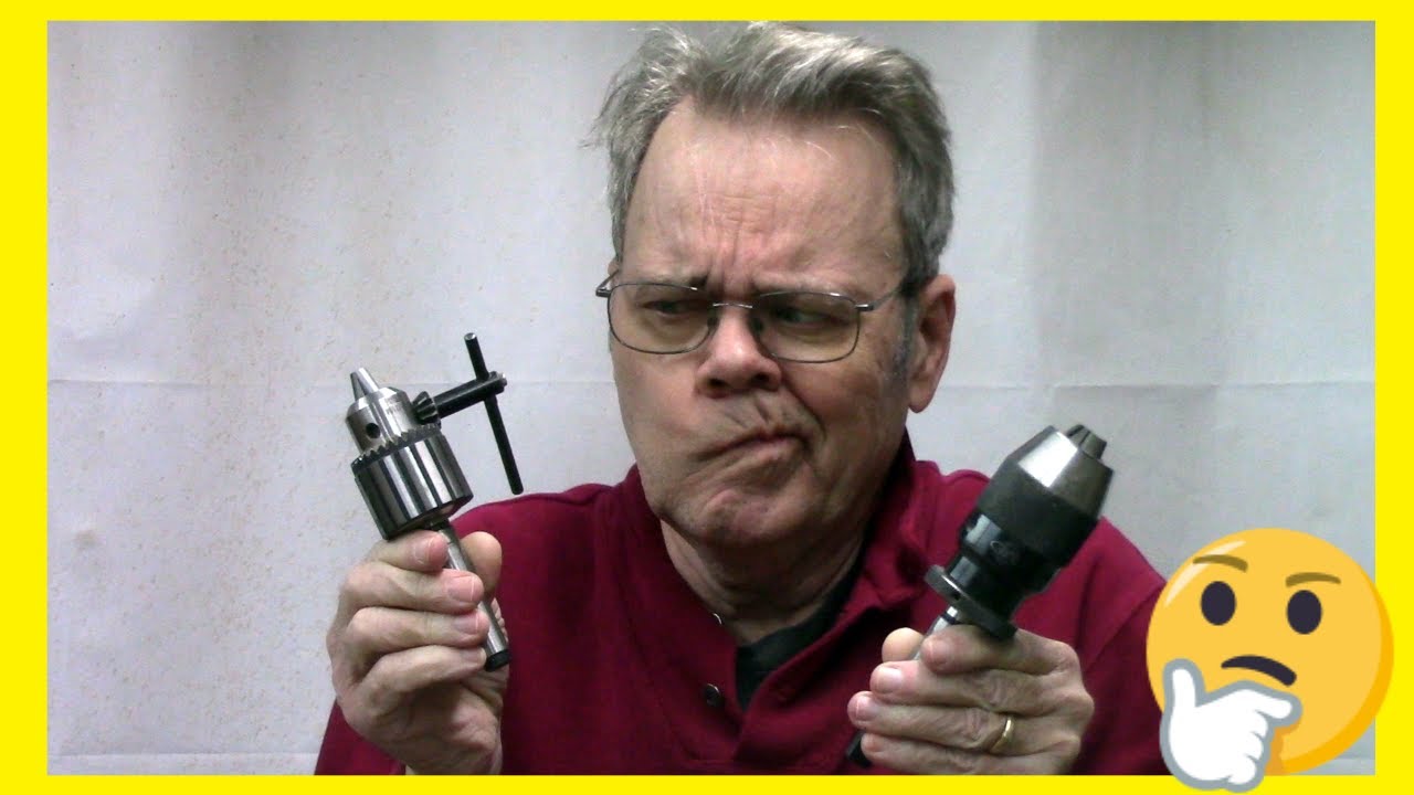 Keyless or Keyed Drill Chuck for your Wood Lathe?
