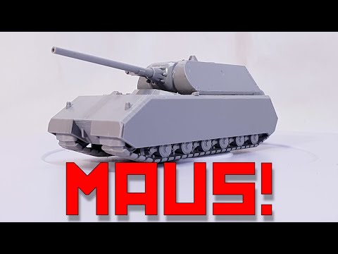 Zvezda 1/100 German MAUS Super Heavy Tank Z6213 