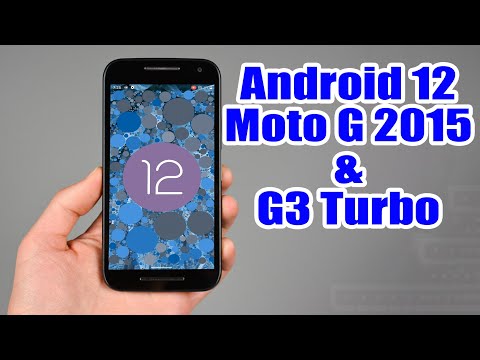 Install Android 12 on Moto G 2015 & G3 Turbo (LineageOS 19) - How to Guide!
