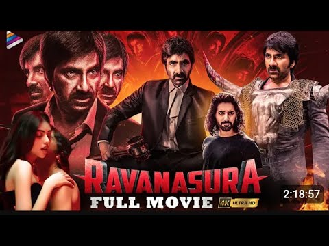 Ravanasura Latest Full Movie 4K | Ravi Teja | Sushanth | Megha Akash | Anu Emmanuel | Hindi Dubbed