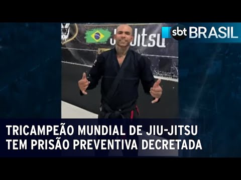 Justiça decreta prisão preventiva de lutador acusado de estupros e roubos | SBT Brasil (25/08/23)