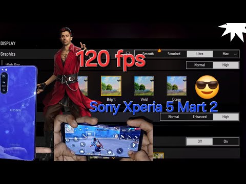 free fire game play with🤔 Sony Xperia 5 mark 2👌