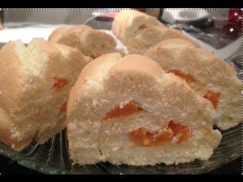 How to make Fresh Fruits Swiss Roll Recipe - 鮮果瑞士卷