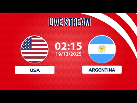 🔴 USA vs Argentina | Pressure, emotion, and ninety minutes of no retreat