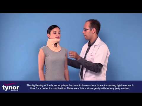 How to Wear Tynor Cervical Orthosis Philadelphia